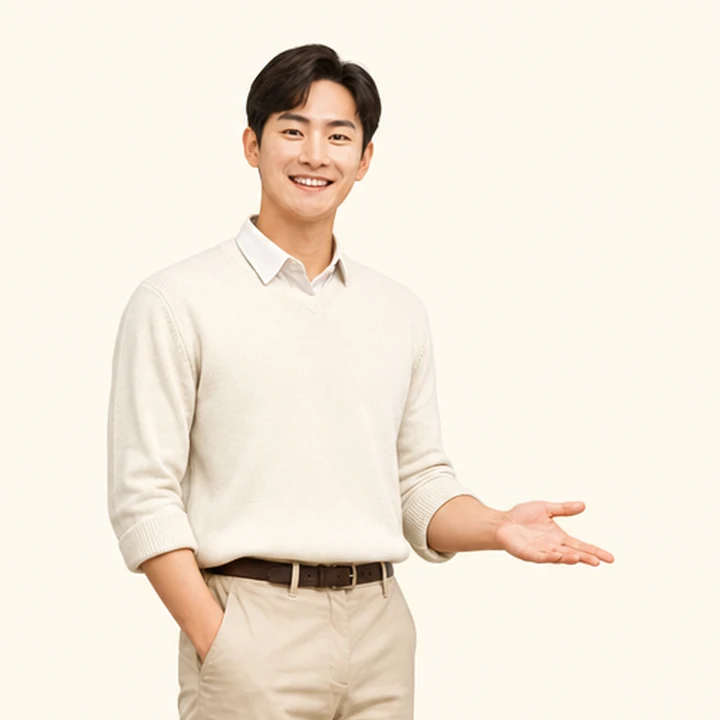 신용불량 스타리아 장기렌트카 상담 신청을 안내하는 담당자